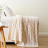 Battilo Cream Ivory Cable Knit Throw Blankets for Couch, Super Soft Warm Cozy Decorative Knitted Throw Blanket for Bed, Sofa, Chair 50"x60"...