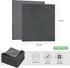 SINLAND Microfiber Dish Cloths Wash Clothes for Kitchen Best Kitchen Cloths Cleaning Cloths Poly Scour Side 12"x12" (5Pack, Dark Grey)...