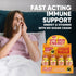 Vitamin Energy Extra Strength Energy Drink Shots | Natural Nutrients to Energize & Support Immune System | Sugar & Carb-Free | Immunity Formula | ...