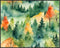 Posterizer 1 pcs- mountains and trees beautiful landscape nature 6-Landscape & Nature Art-Floral Botanical Art- Decor for Home & Office- unframed ...