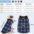 4 Pieces Winter Fabric Dog Sweater with Leash Ring Fleece Vest Dog Pullover Jacket Warm Pet Dog Clothes for Puppy Small Dogs Cat Chihuahua Boy (Pl...