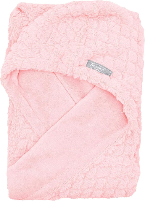 EVERYDAY KIDS Pastel Pink Baby Car Seat Blanket for Baby and Toddler Girls Baby Bunting Swaddle Wrap Blanket for Interior Car Seat; Cover Baby and...