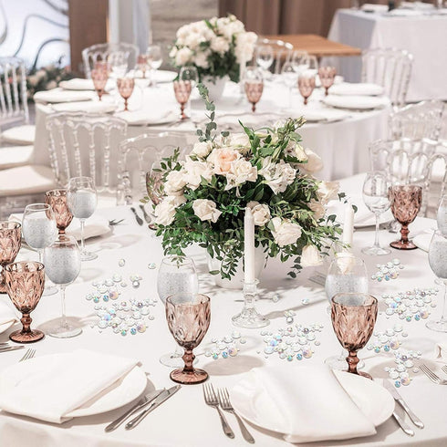 ZKC 4.5mm 10000PCS Clear Crystal Acrylic Diamond Vase Fillers Beads for Wedding Centerpiece Table Scatter Shower Party Vase Beads Decorations...