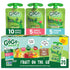 GoGo squeeZ Fruit on the Go Variety Pack, Apple, Peach & Gimme Five!, 3.2 oz (Pack of 20), Unsweetened Fruit Snacks for Kids, Gluten Free, Nut Fre...
