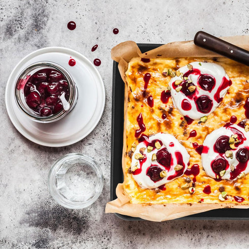 E-far 9x9 Baking Pan, Nonstick Square Cake Pan with Stainless Steel Core, Black Metal Bakeware for Brownies Lasagna Cakes, Non-toxic & Easy Clean,...