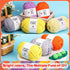 300g Easy Yarn for Crocheting, Chunky Thick Cotton Yarn Cotton-Nylon Blend Yarn Easy to See Stitches with Crocehting Accessories for Crocheting Be...
