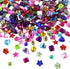 JPSOR 900pcs Gems Jewels for Crafts, Acrylic Flatback Rhinestones for Halloween Pirate Party Decorations, Crafting Embellishments Gemstone (9 Shap...