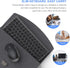 Compact Wireless Keyboard Mouse, 2.4GHz Ultra Thin Small Wireless Keyboard Mouse Combo for Desktop, Laptop (Black and Gray)...