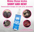 Shoe Cleaning Kit for Cleaning Sneakers, Leather, White Shoes, Fabric, and More - with Cleaning Spray 8oz, Nylon Brush, Microfiber Shoe Cloth...