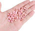 Pink Imperial Jasper Stone Tila Beads 5x5mm Square 2-Hole Spacer Beads for DIY Bracelet Earring Making 15"/Strand...
