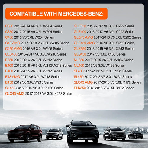 2761800038 Engine Oil Filter Housing Cover Cap Compatible with Mercedes-Benz C300 C350 C400 E350 E400 GLK350 GLS450 ML400 SLK350 C43 AMG E43 AMG 3...