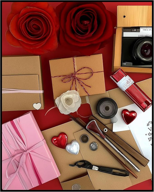 Posterizer 1 pcs-Valentine’s Day-themed DIY project cute poster-Romantic Art-Holiday Poster Collection-Gift for Couples boyfriend girlfriend Husba...