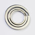 Flat Key Rings Key Chain Metal Split Ring 30pcs (Round 3/4 Inch, 1 Inch and 1.25 Inch Diameter), for Home Car Keys Organization, Nickel Plated Sil...