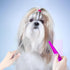 4 Pcs Pet Grooming Kit for Small Long and Short Haired Dog Cat and Puppy, Flea Comb For Dogs and Cats Pet Lice Comb, Tear Stain Remover Comb,with ...