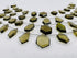 1 Strand Smoky Quartz 11 Pcs Beads Size 3.5x13-4.5x16.5mm Fancy Shape Cut Faceted Beads for Jewellery Making, Beading & Craft Supplies KCRAFTS-RK_...