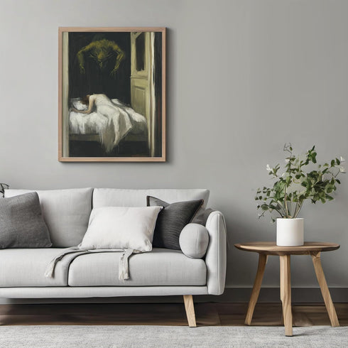 Posterizer 1 pcs-eerie spooky hunting scary scene-for horror movie fans 3-Gothic Art Gift for Art Lovers Living Room Bedroom Decor- unframed wall ...