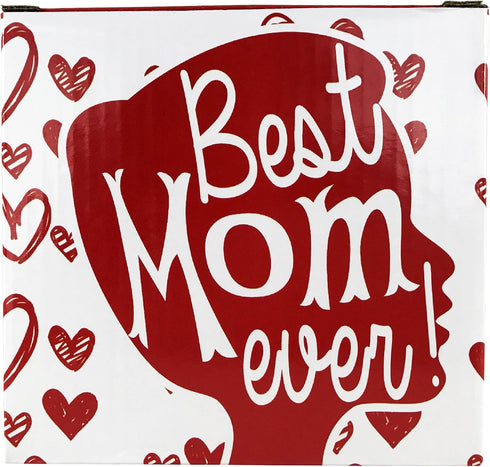 KINREX Best Mom Ever Mug – Valentines Day Gifts Mothers Day Gifts Coffee Cup for Women, Mother, Grandmother, Parent, Gift for Christmas, Birthday,...