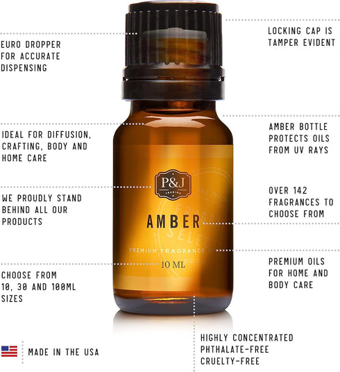 P&J Trading Fragrance Oil | Bamboo Oil 30ml - Candle Scents for Candle Making, Freshie Scents, Soap Making Supplies, Diffuser Oil Scents...