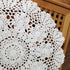 Laivigo New Handmade Crochet Lace Round Table Cloth Doilies Doily,16 Inch,White...