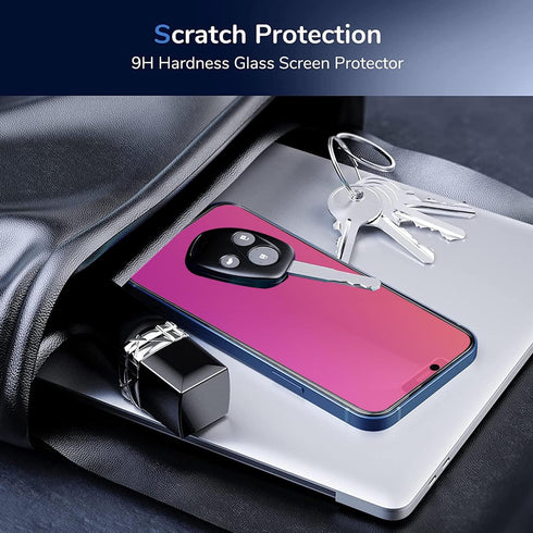 Compatible with iPhone 14 Compatible with iPhone 13 Pro and Compatible with iPhone 13 Privacy Screen Protector 2 PACK 25 Degree Anti Spy Tempered ...