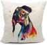 Mancheng-zi Dachshund Gifts, Pillow Covers 18x18,Dachshund Mom Gifts,Dachshund Decor Linen Cushion Cover for Sofa Couch Bed,Funny Dachshund Pillow...