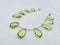 1 Strand Peridot Quartz 10 Pcs Beads Size 4.5x13-5.5x18mm Fancy Shape Cut Faceted Beads for Jewellery Making, Beading & Craft Supplies KCRAFTS-RK_...
