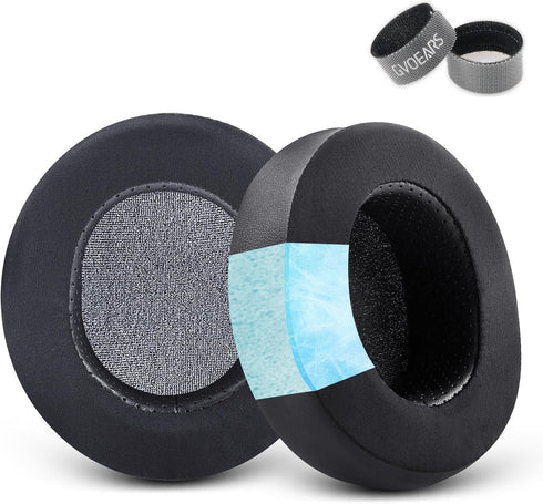 GVOEARS Cooling Gel Replacement Ear Pads Cushions for Steelseries Arctis 1/3/5/7/7X/9/9X/Pro/Prime/Xbox (Do Not Fit Any Arctis Nova) Wireless Head...