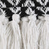 DII Arrowhead Woven Throw, 50x60 with 3" Fringe, Black, 1 Piece...