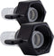 RV Plumbing Fitting 1/2" Swivel to 1/2" Barb | Barb Straight Wingnut Swivel Adapter (2-Pack)...