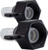 RV Plumbing Fitting 1/2" Swivel to 1/2" Barb | Barb Straight Wingnut Swivel Adapter (2-Pack)...
