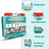 General Medi 110 Pieces Small First Aid Kit - HardCase First Aid Box - Contains Premium Medical Supplies for Travel, Home, Office, Vehicle, Campin...