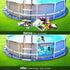Above Ground Pool Hanging Bag Poolside Storage Basket Organizer Mesh Pool Toy Holder Pool Accessories Pockets Organizer Fits 2.3 Inch or Less Top ...
