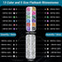 Jewelry Clear Glue with Rhinestones for Crafts, 2800 Pcs Flatback Round Rinestones Set with 2PCS 25ml Glue, 5 Dotting Pen Tool, 1 Wax Pencil for D...