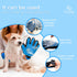 Pet Grooming Glove, Detangles and Cleans Your Pets' Fur by Removing Damaged Fur. Hair Removal and Massage gloves For Dogs and Cats, Removes Knots ...