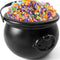 JOYIN Halloween Large Black Cauldron 7.5'', Halloween Witch Cauldron Pot, Candy Kettle, Pot and Bucket, Candy Cauldrons Holder for St. Patricks Pa...