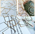 60Pcs Beading Hoop Earrings Finding, FUNCYboo Round Earring Hoops for Jewelry Making Earring Bulk DIY Crafts (60pcs (square triangle round))...