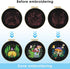 ERKOON 5 Sets Embroidery Kit for Beginners, Art Craft Handy Sewing Set Mushroom Cross Stitch Starter Kits, DIY Embroidery Kits with Patterns and I...