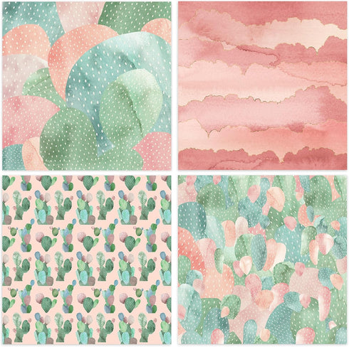 24 Sheets 12 Designs Scrapbook Paper Pad,6"×6” Single-Sided Decopodge Craft Paper,Cardstock Paper,Christmas Scrapbooking DIY Decorative Background...