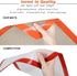 Silicone Baking Mat - Best German Silicone - Non Slip Silicone Baking Sheet, Non Stick Reusable Silicone Mats For Baking, Oven Liner, Counter Mat,...
