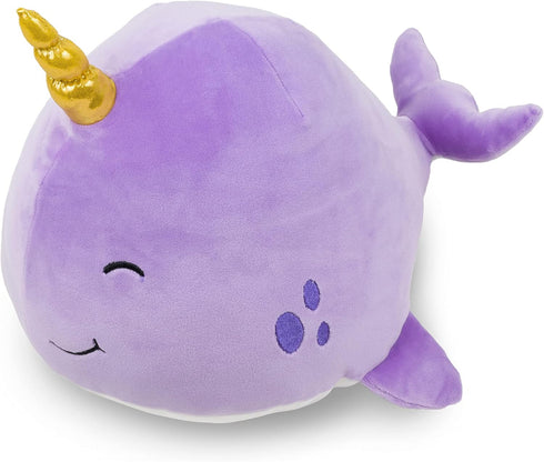 Narwhal Stuffed Animal Ultra Soft Plush Cute Narwhal Toy Plushie Stuffed Animals for Kids...