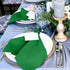 ANECO 12 Pieces Satin Napkins Soft Dinner Napkins Square Table Napkins 17 x 17 Inches for Restaurant Weddings Party Dinner Decoration(Forest Green...