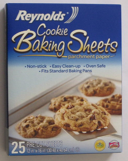 Reynolds Cookie Baking Sheets Non-stick Parchment Paper 2-pack (25 Count Each) (2)...
