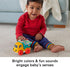 Fisher-Price Baby Toy Poppity Pop Dump Truck Push-Along Vehicle with Fine Motor Activities For Infants Ages 6+ Months...