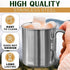 Stainless Steel Mug with Handle - Coffee Camping Mug with Carabiner Handle Portable Backpack Outdoor Cup Lightweight Camping Gear for Men - 13.5Oz...