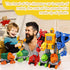 TOYMAKER Dinosaur Transformer Robot Cars Toys for Boys 5 in 1 Transformed Action Figure Construction Excavator Toys Rescue Bots Pull Back Cars Tak...