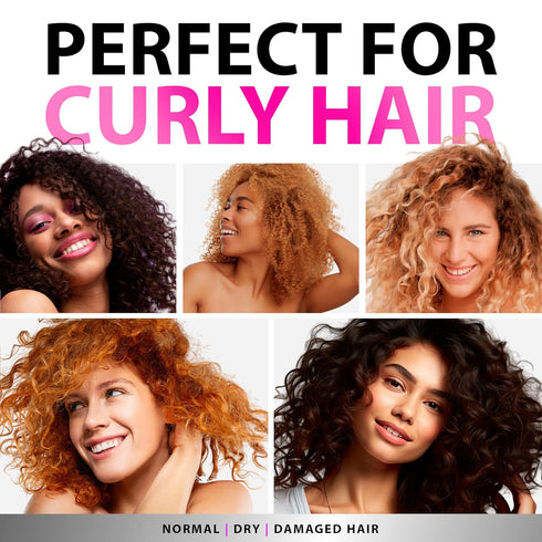 SUNATORIA Curly Hair Mask - Deep Conditioner Curly Hair Treatment - Natural Argan & Keratin Hair Treatment Mask - Repair Hydrating Moisturizer for...