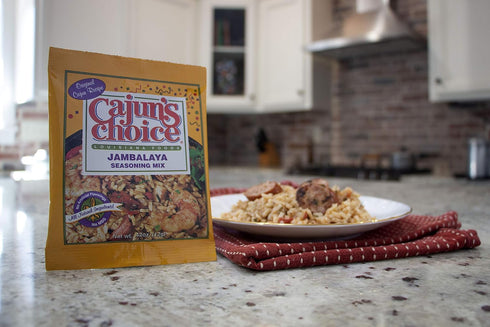 Jambalaya Seasoning Mix 0.42 oz Cajun's Choice Louisiana Foods (Pack of 2)...