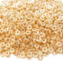 1200pcs 6mm Flat Disc Spacer Beads Round CCB Rondelle Beads Spacers for Bracelet Necklace Jewelry DIY Crafts Making (Gold)...