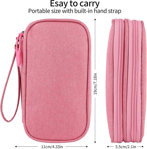 Travel Cable Organizer,Electronics Accessories Organizer Bag,Electronic Organizer Travel Universal Cable Organizer Electronics Accessories Bag for...