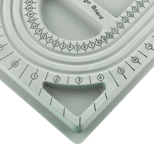 Tegg Bead Tray 32x24cm Gray Flocked Bead Design Board for Jewellery Making...